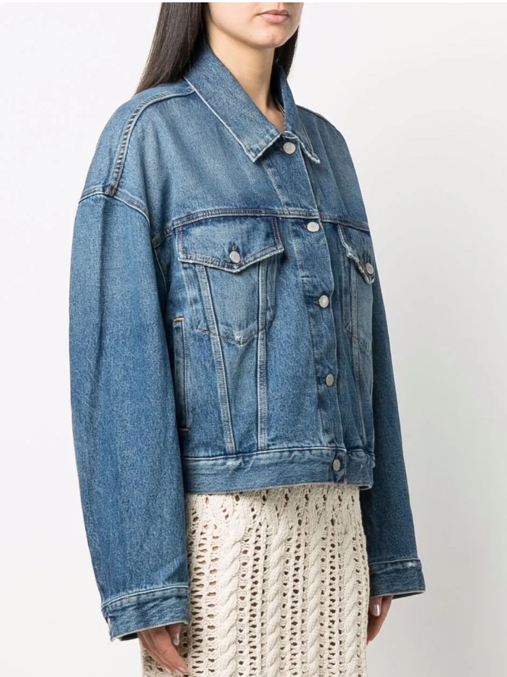Worn Once Acne Studios Cropped Denim Jacket